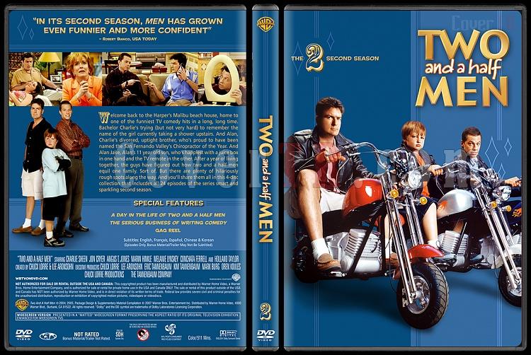 Two and a Half Men (Seasons 1-10) - Custom Dvd Cover Set - English [2003-?]-2jpg