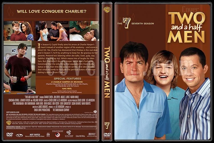 Two And A Half Men Seasons 1 10 Custom Dvd Cover Set English [2003 ] Covertr