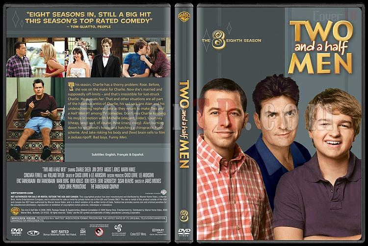 Two and a Half Men (Seasons 1-10) - Custom Dvd Cover Set - English [2003-?]-8jpg