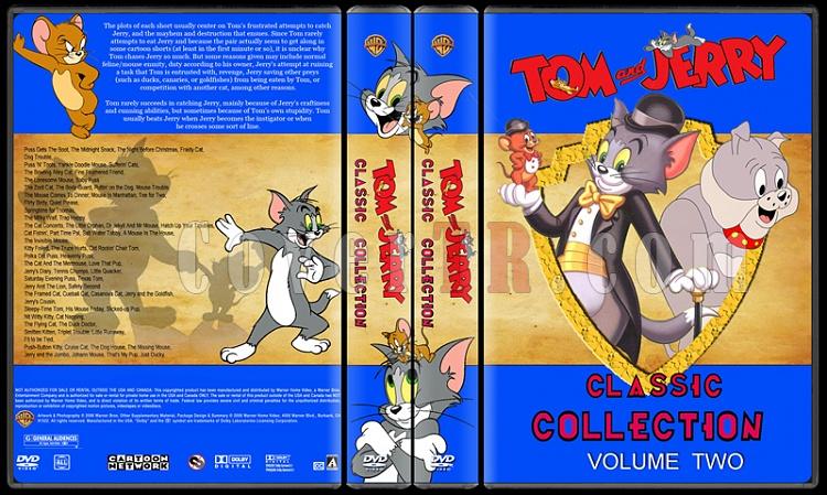 Tom And Jerry Collection - Custom Dvd Cover Set - English-2-season-flatjpg