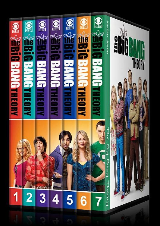 The Big Bang Theory (Seasons 1-7) - Custom Dvd Cover Set - English [2007?]-00jpg