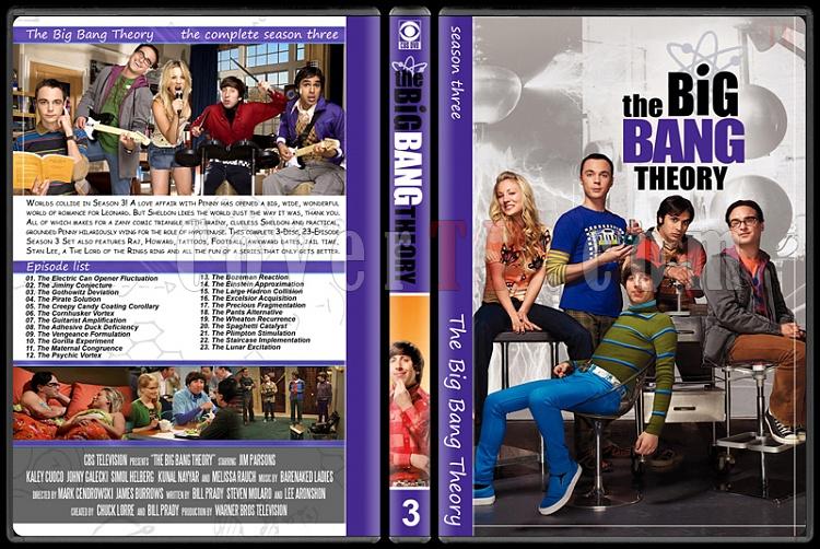 The Big Bang Theory (Seasons 1-7) - Custom Dvd Cover Set - English [2007?]-3jpg