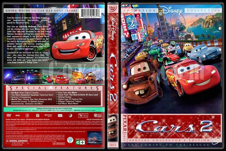 Cars Collection - Custom Dvd Cover Set - English [2006-2011]-cars-2jpg