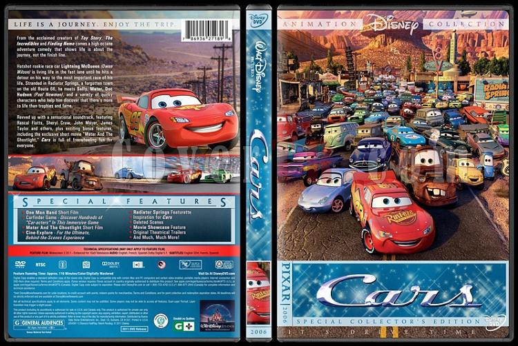 Cars Collection - Custom Dvd Cover Set - English [2006-2011]-carsjpg