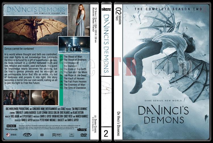 Da Vinci's Demons (Seasons 1-2) - Custom Dvd Cover - English [2013- ?]-da-vincis-demons-season-2jpg