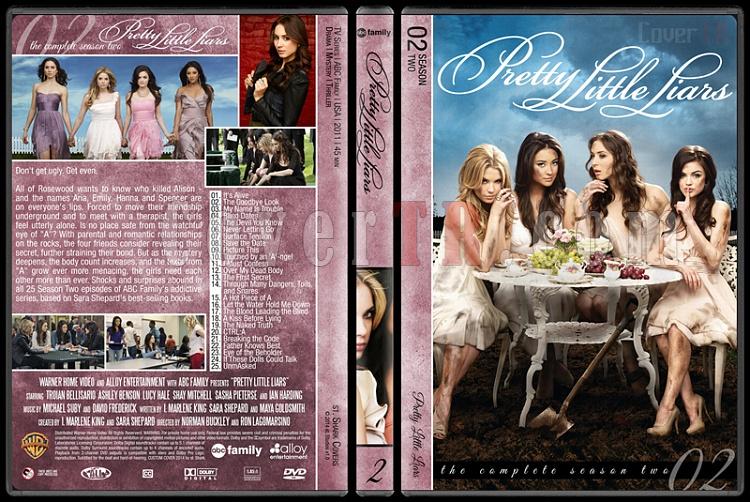 Pretty Little Liars (Seasons 1-5) - Custom Dvd Cover - English [2010- ?]-pretty-little-liars-season-2jpg