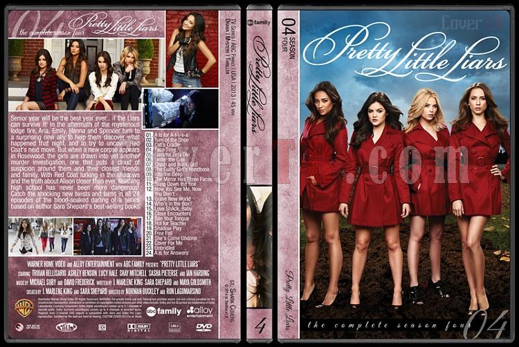 Pretty Little Liars (Seasons 1-5) - Custom Dvd Cover - English [2010- ?]-pretty-little-liars-season-4jpg