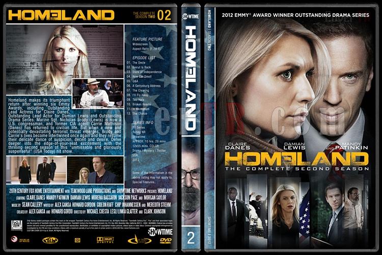 Homeland (Seasons 1-3) - Custom Dvd Cover Set - English [2011-?]-s2jpg