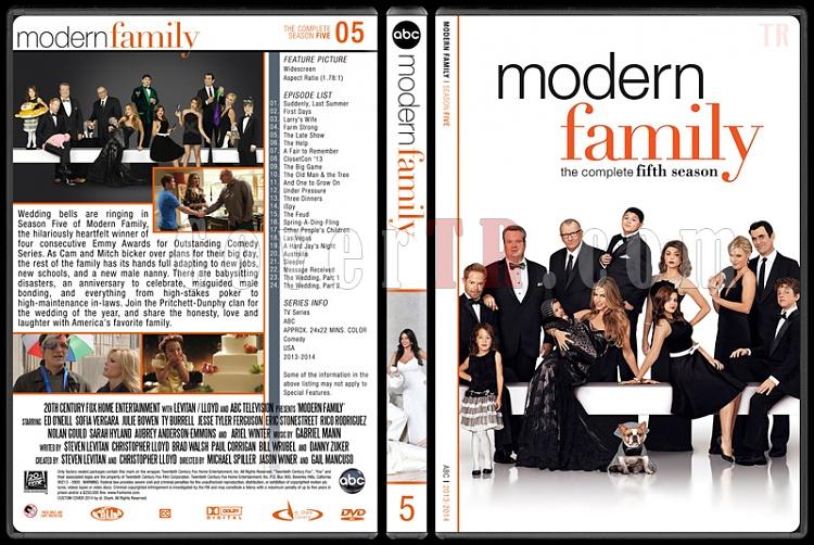 Modern Family (Seasons 1-5) - Custom Dvd Cover Set - English [2009-?]-s5jpg