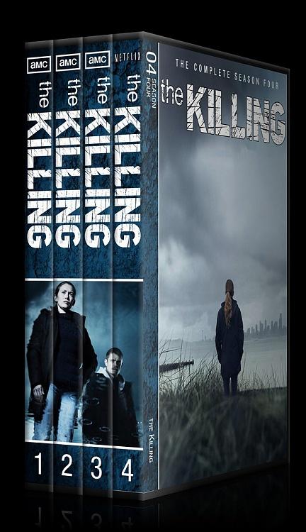 The Killing (Complete Series) - Custom Dvd Cover Set - English [2011-2014]-spinjpg