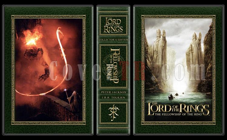 The Lord of the Rings Collection - Custom Dvd Cover Set - English [2001-2003]-alpha-lotr-fotrjpg