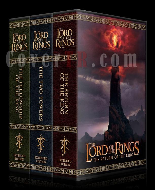 The Lord of the Rings Collection - Custom Dvd Cover Set - English [2001-2003]-spine-3520x2175-jpg