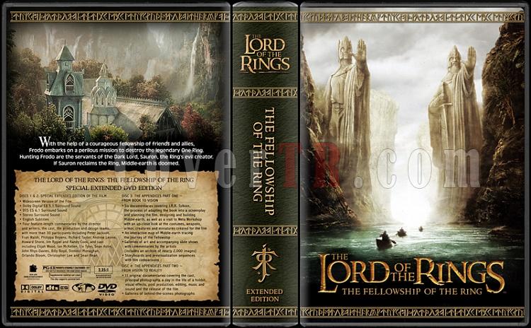 The Lord of the Rings Collection - Custom Dvd Cover Set - English [2001-2003]-fotrjpg