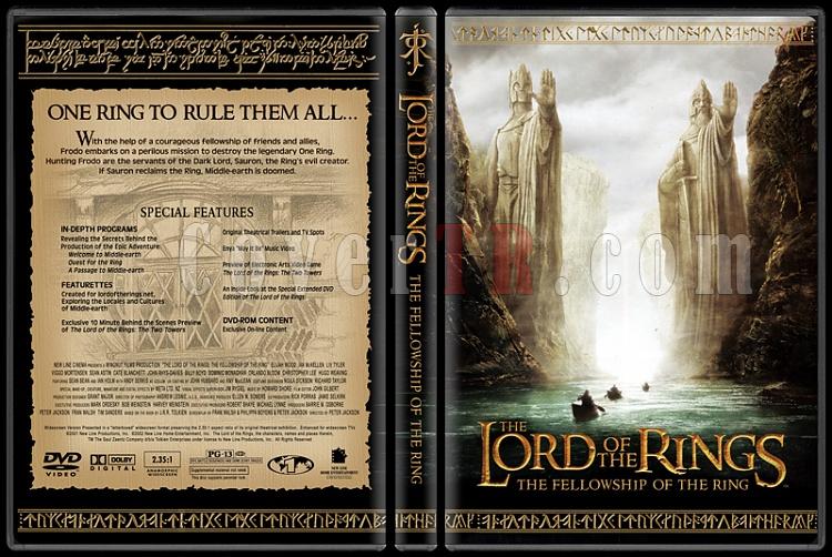 The Lord of the Rings Collection - Custom Dvd Cover Set - English [2001-2003]-1-1jpg