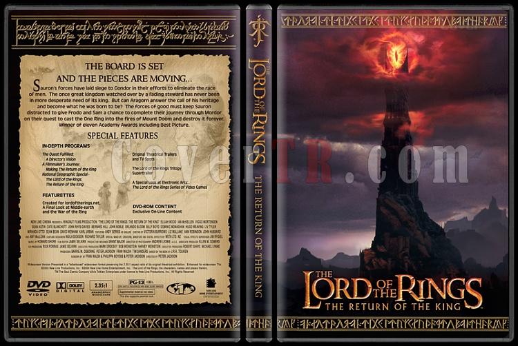 The Lord of the Rings Collection - Custom Dvd Cover Set - English [2001-2003]-1-3jpg