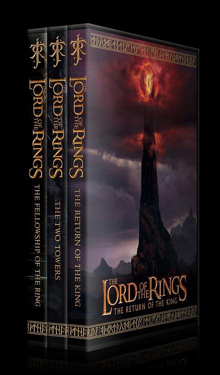 The Lord of the Rings Collection - Custom Dvd Cover Set - English [2001-2003]-22jpg