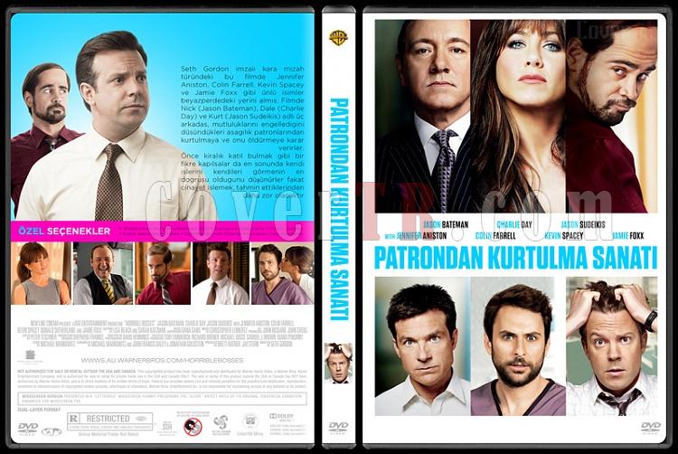 Horrible Bosses Collection (Patrondan Kurtulma Sanat Koleksiyonu) - Custom Dvd Cover Set - Trke [2011-2014]-1jpg