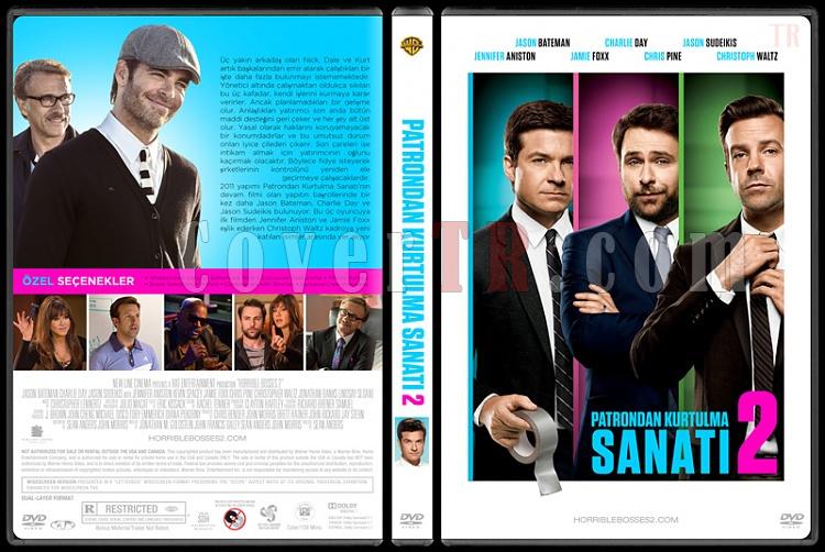 Horrible Bosses Collection (Patrondan Kurtulma Sanat Koleksiyonu) - Custom Dvd Cover Set - Trke [2011-2014]-2jpg