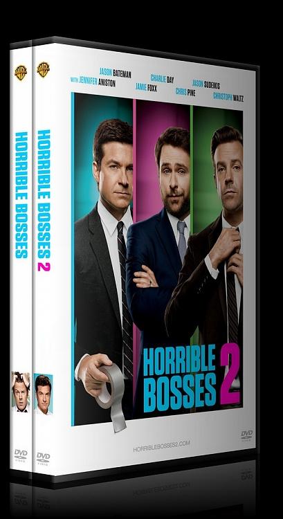 Horrible Bosses Collection (Patrondan Kurtulma Sanat Koleksiyonu) - Custom Dvd Cover Set - English [2011-2014]-english-previewjpg