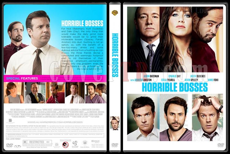 Horrible Bosses Collection (Patrondan Kurtulma Sanat Koleksiyonu) - Custom Dvd Cover Set - English [2011-2014]-1jpg