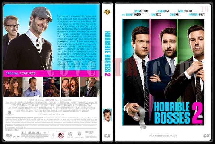 Horrible Bosses Collection (Patrondan Kurtulma Sanat Koleksiyonu) - Custom Dvd Cover Set - English [2011-2014]-2jpg