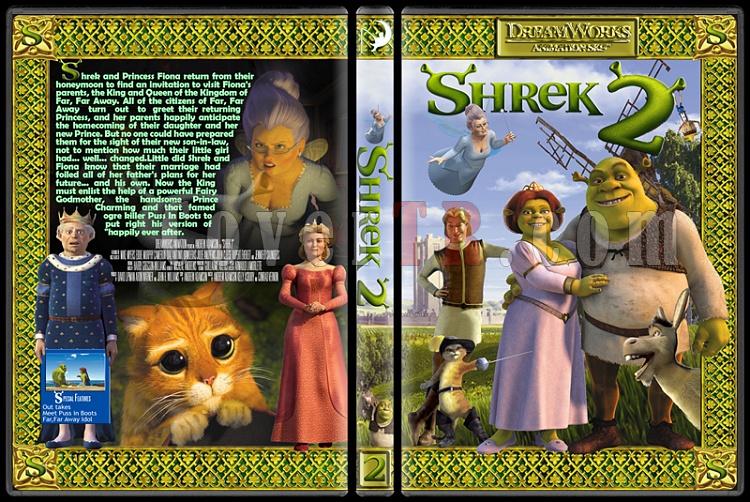 The Shrek Collection (rek Koleksiyonu) - Custom Dvd Cover Set - English [2001-2004-2007]-onizleme-3jpg