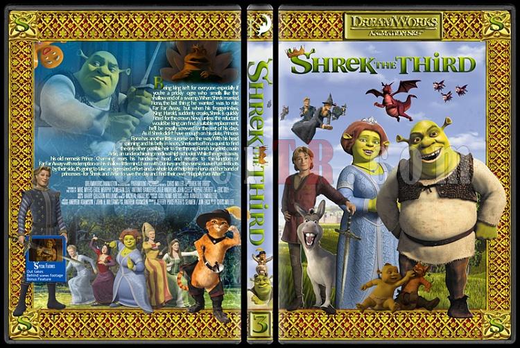 The Shrek Collection (rek Koleksiyonu) - Custom Dvd Cover Set - English [2001-2004-2007]-onizleme-4jpg