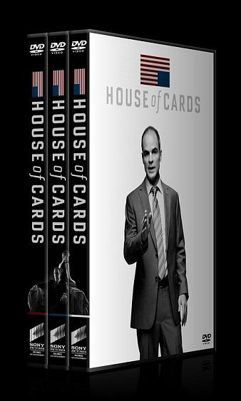 House of Cards (Seasons 1-3) - Custom Dvd Cover Set - English [2013-2015]-house-cards-1-3-ctrjpg