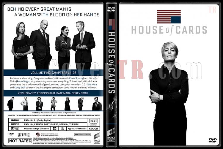 House of Cards (Seasons 1-3) - Custom Dvd Cover Set - English [2013-2015]-house-cards-season-2-ctrjpg