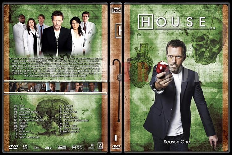 House M.D. Collection - Custom Dvd Cover Set - English [20042012]-1jpg