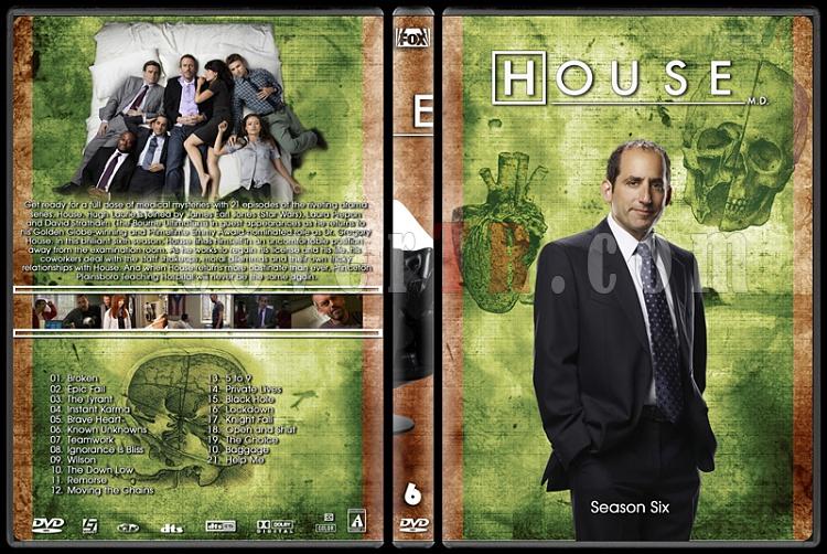 House M.D. Collection - Custom Dvd Cover Set - English [20042012]-6jpg