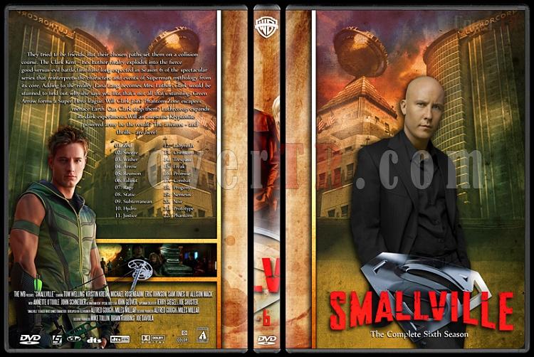 Smallville Collection - Custom Dvd Cover Set - English [2001-2011]-6jpg