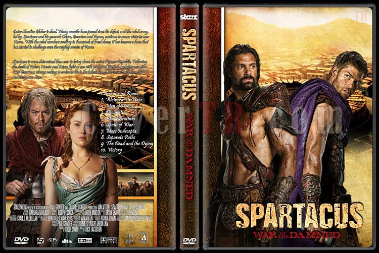 Spartacus (All Seasons) - Custom Dvd Cover Set - English [2010-2013]-2jpg