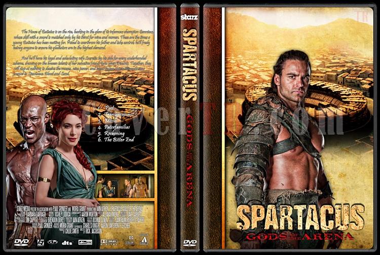 Spartacus (All Seasons) - Custom Dvd Cover Set - English [2010-2013]-3jpg