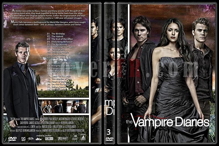 The Vampire Diaries (Seasons 1-5) - Custom Dvd Cover Set - English [2009-?]-3jpg