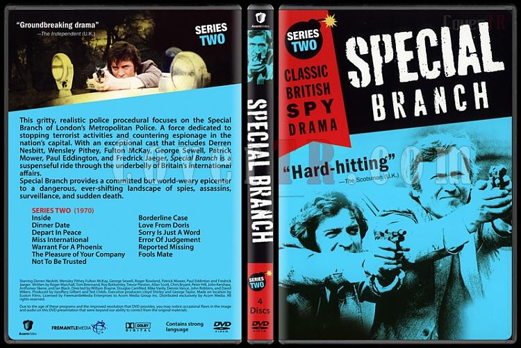 Special Branch (Seasons 1-4) - Custom Dvd Cover Set - English [1969-1974]-2jpg