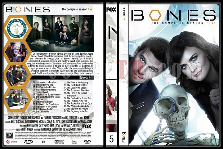 Bones (Seasons 1-9) - Custom Dvd Cover Set - English [2005-?]-5jpg