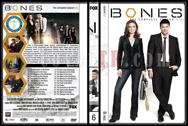 Bones (Seasons 1-9) - Custom Dvd Cover Set - English [2005-?]-6jpg