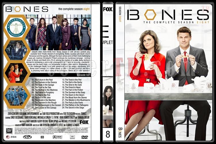 Bones (Seasons 1-9) - Custom Dvd Cover Set - English [2005-?]-8jpg