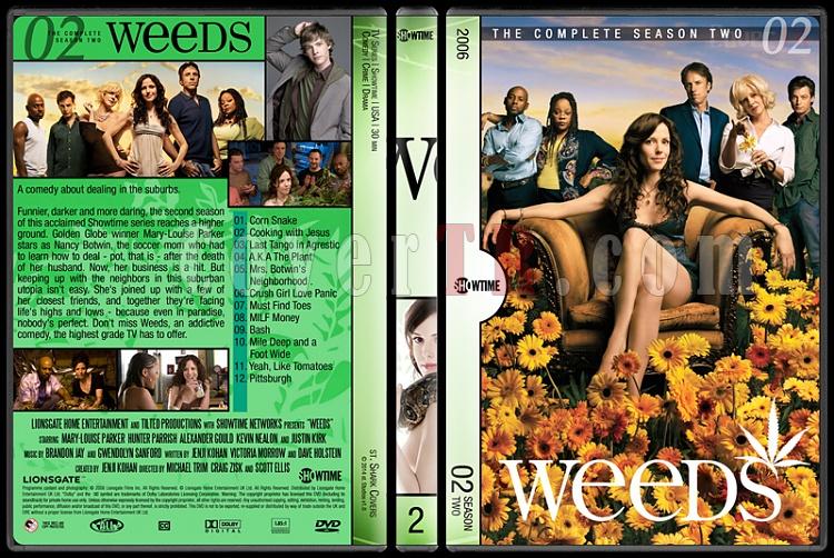 Weeds (Seasons 1-8) - Custom Dvd Cover Set - English [2005-2012]-2jpg