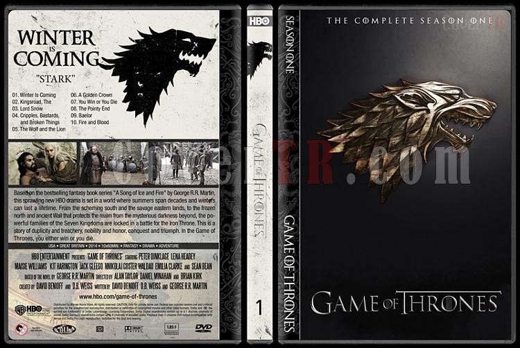 Game of Thrones (Seasons 1-5) - Custom Dvd Cover Set - English [2011-?]-1jpg