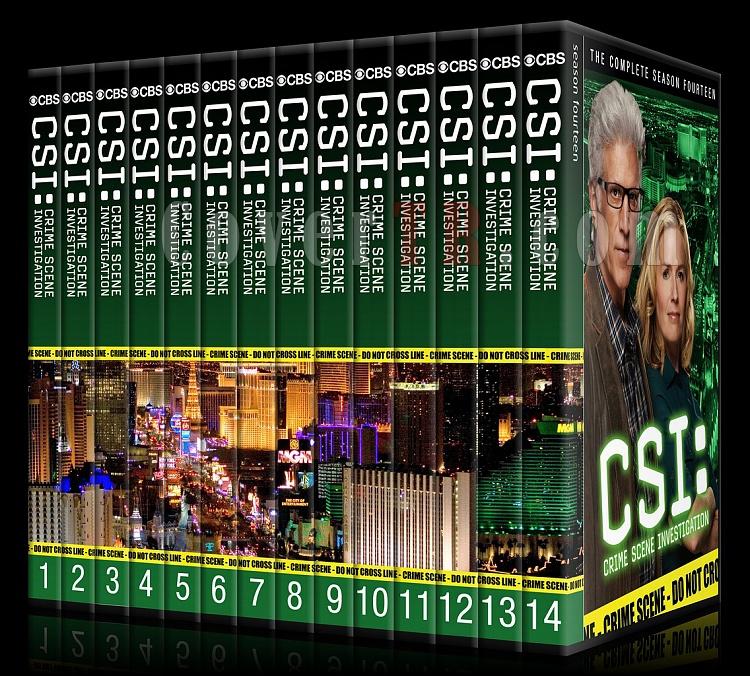 CSI: Crime Scene Investigation (Seasons 1-14) - Custom Dvd Cover Set - English [2000-?]-0jpg