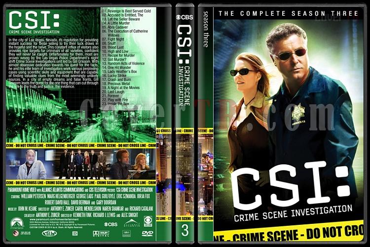 CSI: Crime Scene Investigation (Seasons 1-14) - Custom Dvd Cover Set - English [2000-?]-3jpg