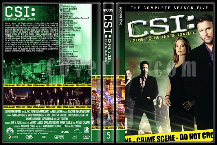 CSI: Crime Scene Investigation (Seasons 1-14) - Custom Dvd Cover Set - English [2000-?]-5jpg