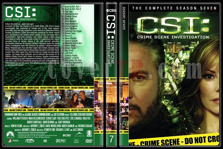 CSI: Crime Scene Investigation (Seasons 1-14) - Custom Dvd Cover Set - English [2000-?]-7jpg