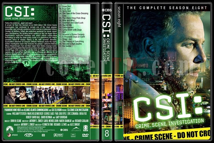 CSI: Crime Scene Investigation (Seasons 1-14) - Custom Dvd Cover Set - English [2000-?]-8jpg