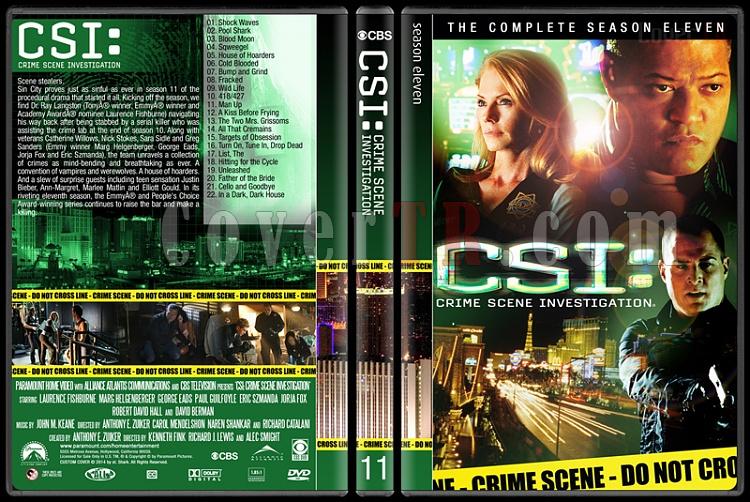 CSI: Crime Scene Investigation (Seasons 1-14) - Custom Dvd Cover Set - English [2000-?]-11jpg