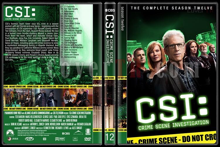 CSI: Crime Scene Investigation (Seasons 1-14) - Custom Dvd Cover Set - English [2000-?]-12jpg