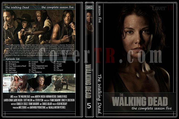 The Walking Dead (Seasons 1-5) - Custom Dvd Cover Set - English [2010-?]-5jpg