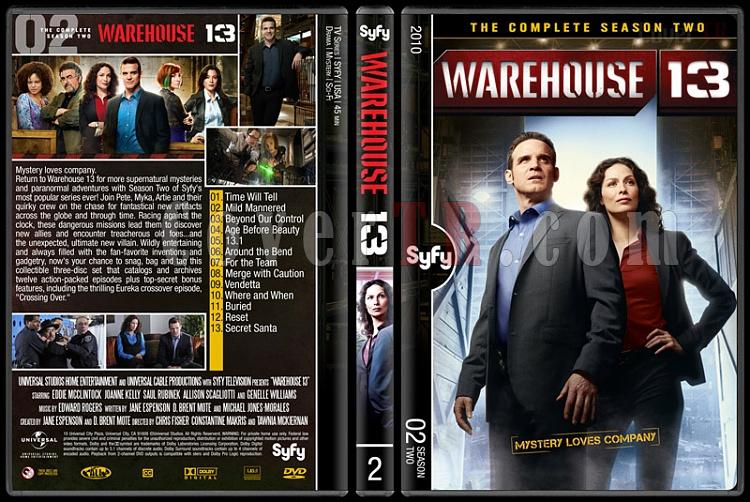 Warehouse 13 (Seasons 1-4) - Custom Dvd Cover Set - English [2009-?]-2jpg